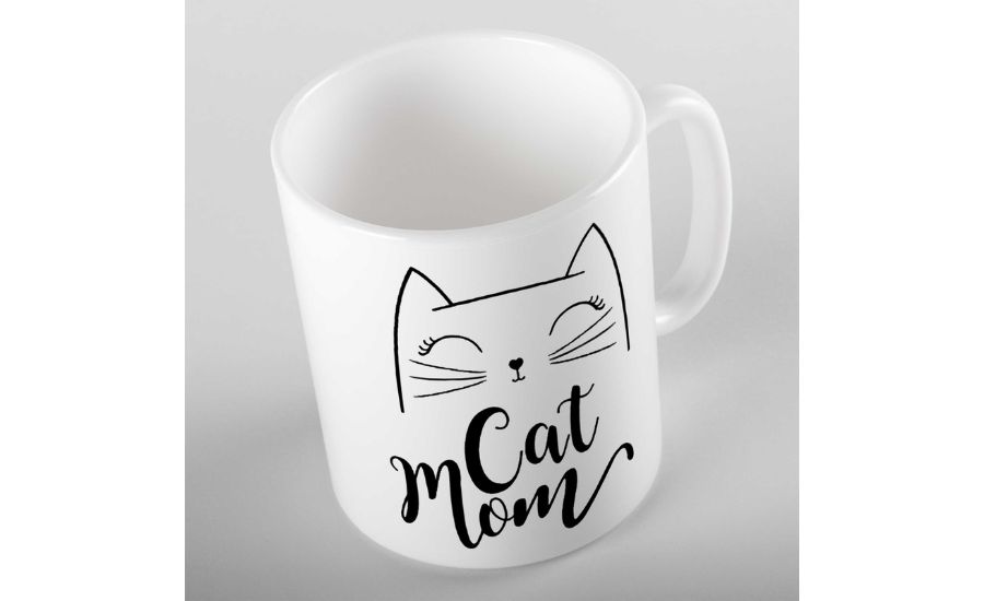 Cat Print Mug 1000358848