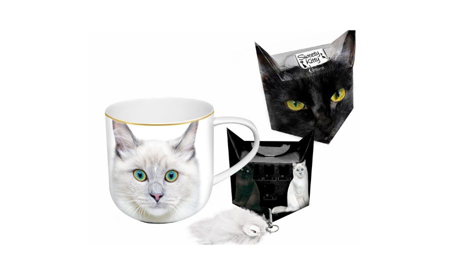 Practicality and Durability of the Cat Print Mug 1000358848