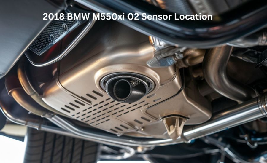 2018 Bmw M550 xi o2 Sensor Location