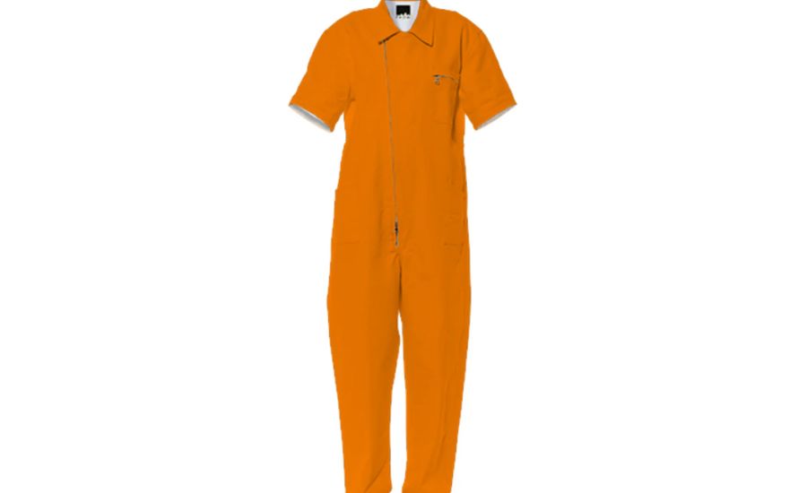 Zearn Orange Jumpsuit